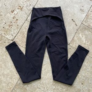 Lululemon Banded Hi Rise Black Legging Sz 2